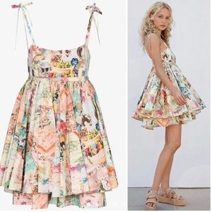 Marc Jacobs “The Babydoll Cake Print Dress”